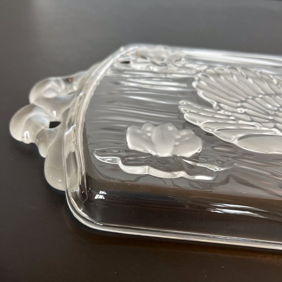 Walther-Glas Crystal Swan Tray (Vintage, 1960s) - Picture 9 of 15